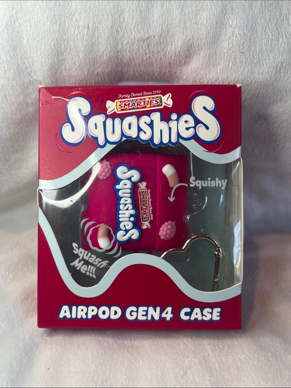 Smarties Squashies Pink AirPod Gen4 Case